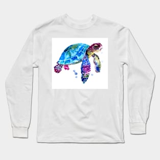 Hawaiian Turtle Long Sleeve T-Shirt